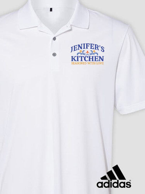 Vintage Kitchen : Embroidered Adidas® Polo Shirts product image 3
