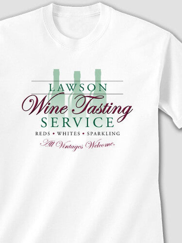 Wine Tasting Service : Printed T-Shirts