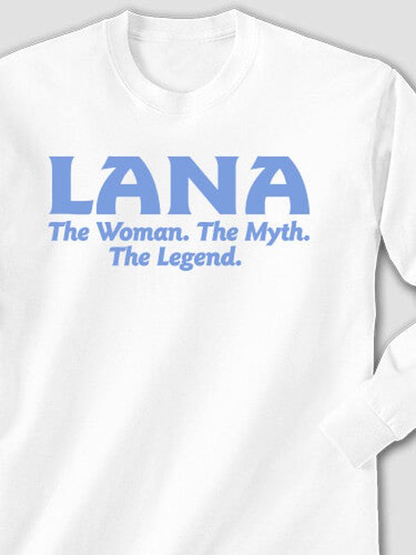 Woman Myth Legend : Printed Long Sleeves