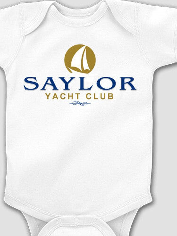 Yacht Club : Printed Baby Bodysuits